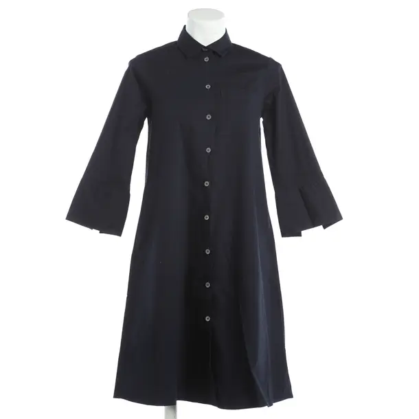 Kleid, in Navy, Baumwolle, Robert Friedman