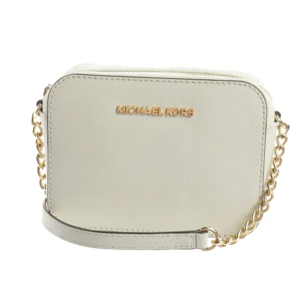 Abendtasche, in Weiß, Leder, Michael Kors
