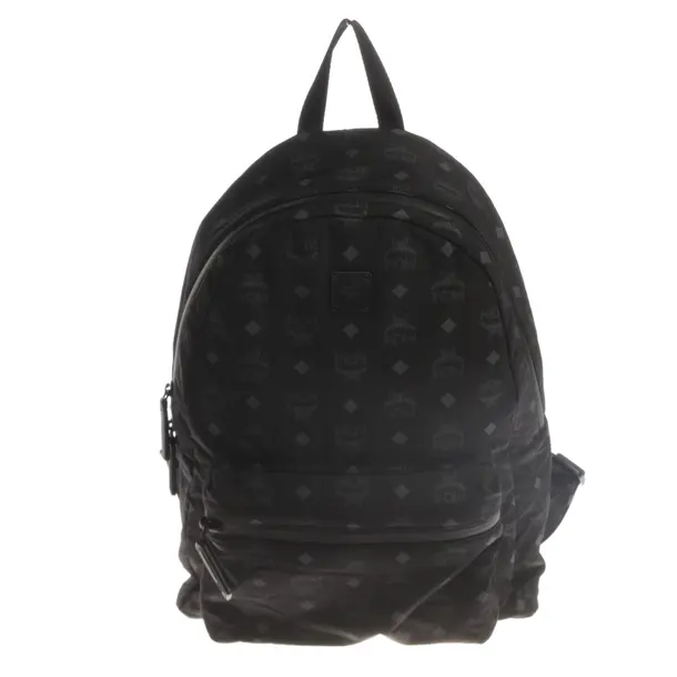 Backpack, in Black, Other Material, MCM