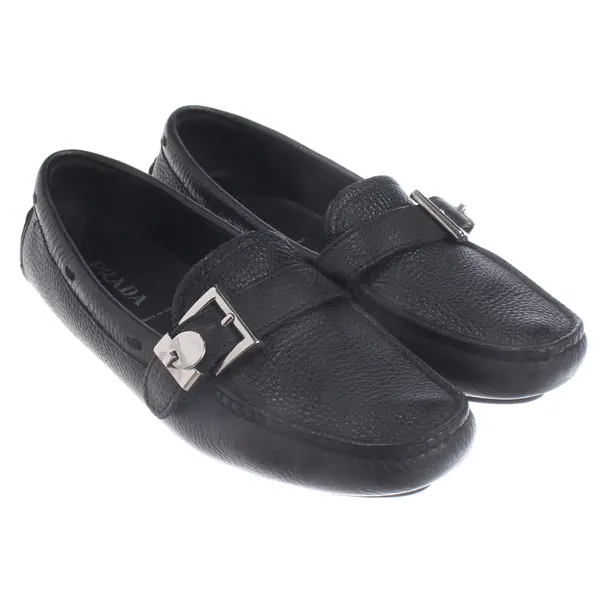 Loafers, in Black, Prada