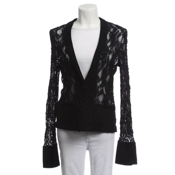 Cardigan, in Black, Cotton, Marc Cain Sports