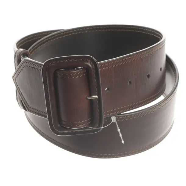 Belt, in Brown, Leather, Burberry