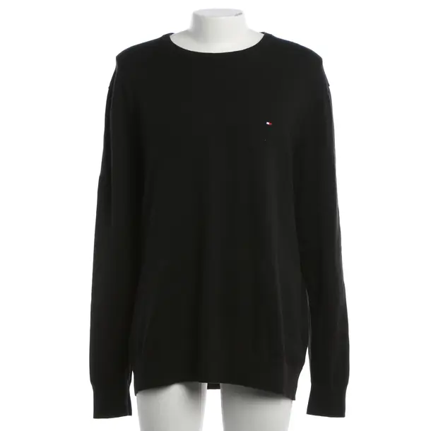 Jumper, in Black, Cotton, Tommy Hilfiger