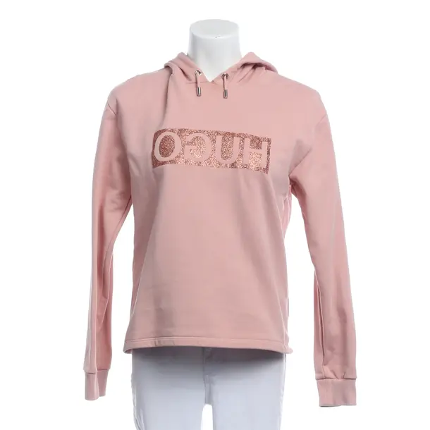 Hoodie, in Light Pink, Cotton, Hugo Boss Red Label
