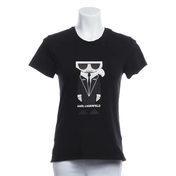 Shirt, in Black, Cotton, Karl Lagerfeld