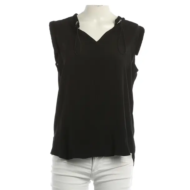 Blouse, in Black, Acetate, Riani