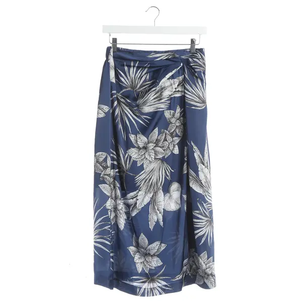 Skirt, in Navy, Polyester, Riani