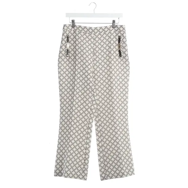 Pants, in Cream, Polyester, Elisabetta Franchi