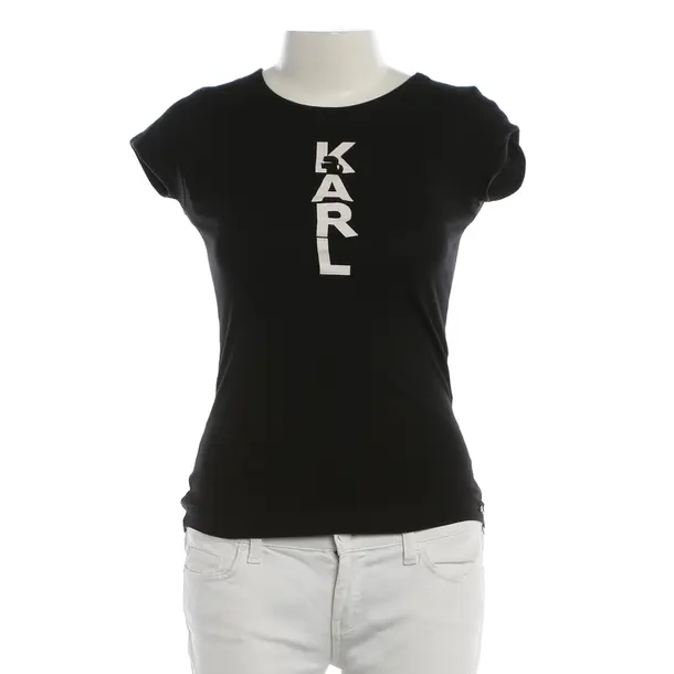 Shirt, in Black, Cotton, Karl Lagerfeld