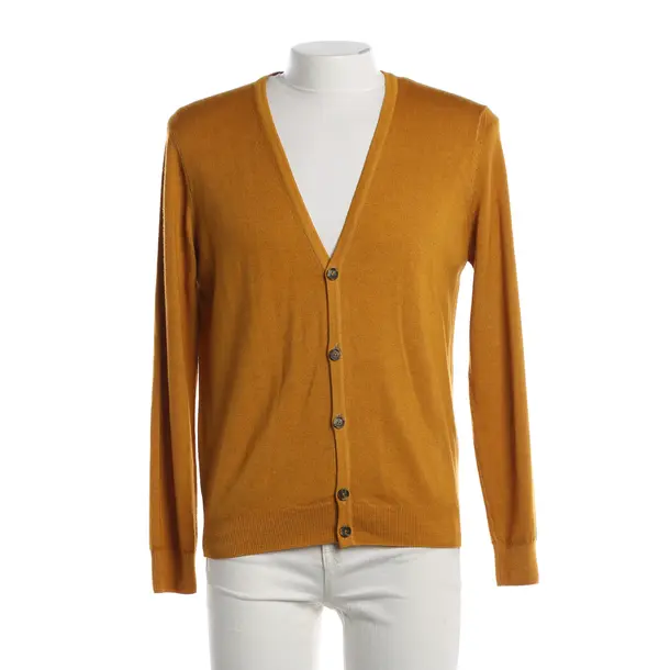 Strickjacke, in Orange, Wolle, Van Laack