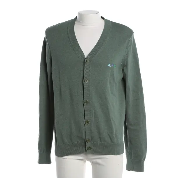 Cardigan, in Verde, Cotone, A.P.C