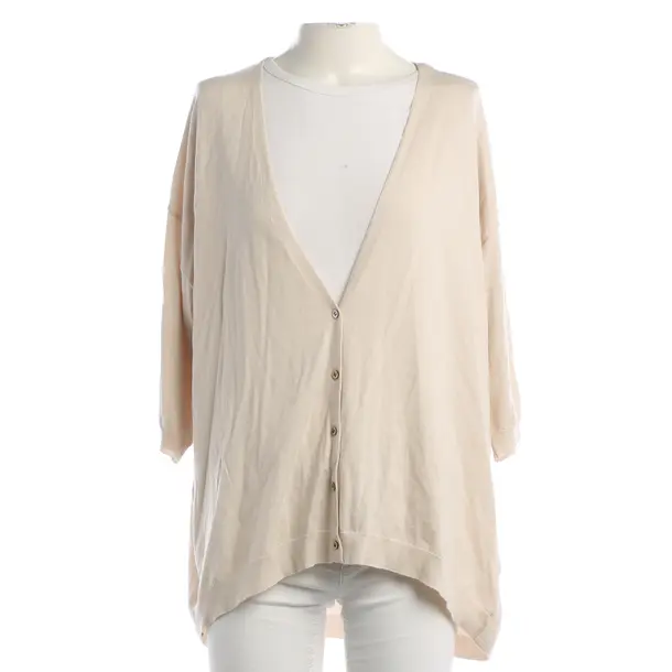 Cardigan, in Nude, Wool, Hemisphere