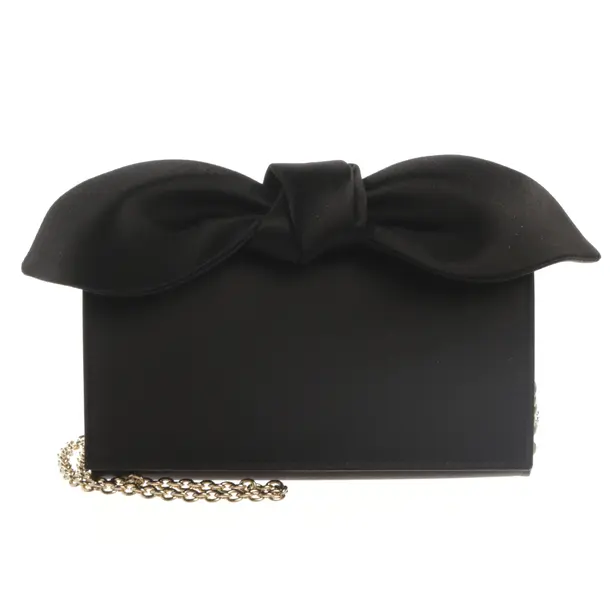 Clutch Bag, in Black, Other Material, Aquazzura