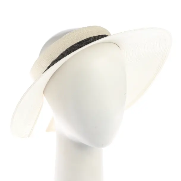 Hat, in Cream, Hemp, Brunello Cucinelli