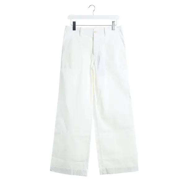 Pants, in White, Cotton, Nili Lotan