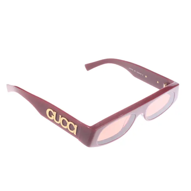 Sunglasses, in Red, Synthetic, Gucci