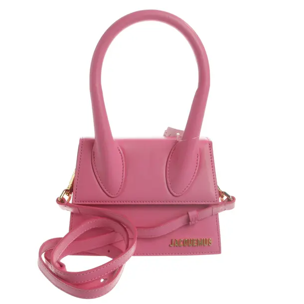 Handbag, in Pink, Leather, Jacquemus
