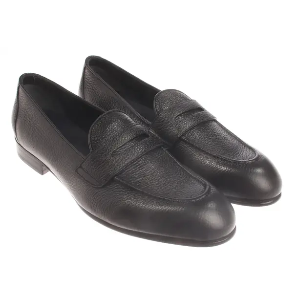 Loafers, in Black, Brioni