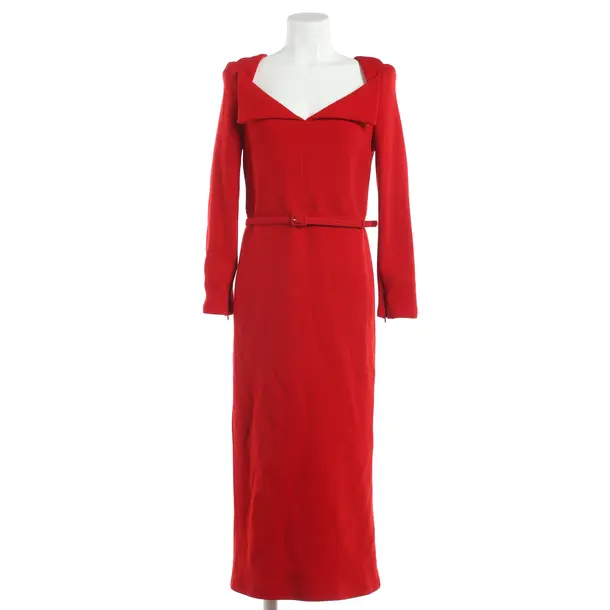 Cocktail Dress, in Red, Wool, Roland Mouret