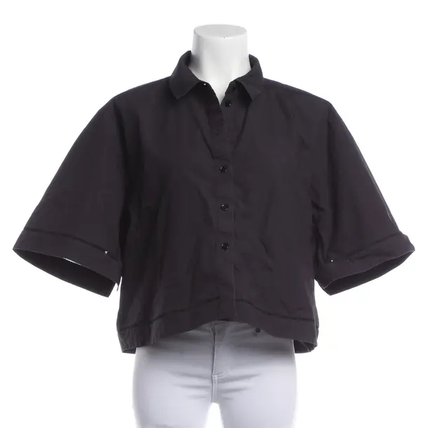 Bluse, in Schwarz, Baumwolle, Róhe