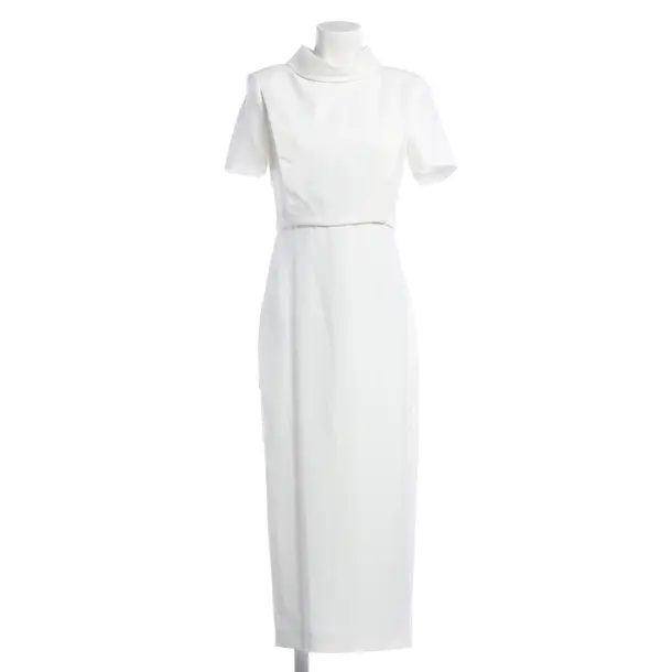 Cocktail Dress, in White, Acetate, Roland Mouret