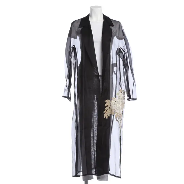 Summer Coat, in Black, Silk, Max Mara