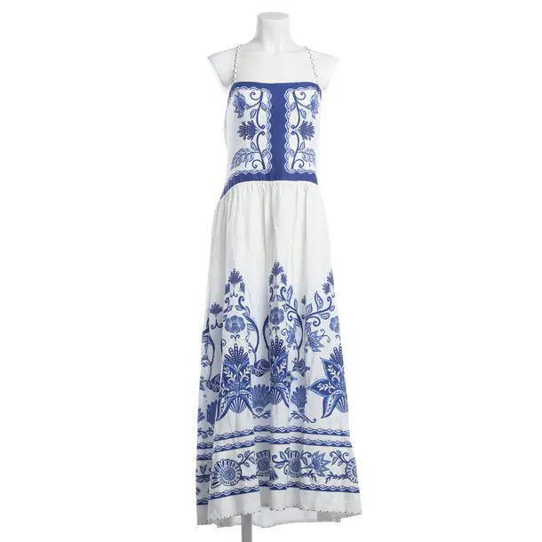 Dress, in White, Linen, Farm Rio