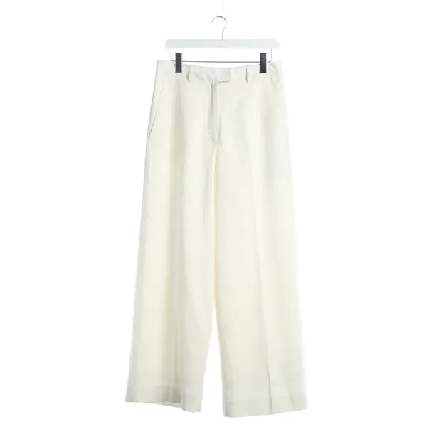 Pants, in Cream, Viscose, Frankie Shop