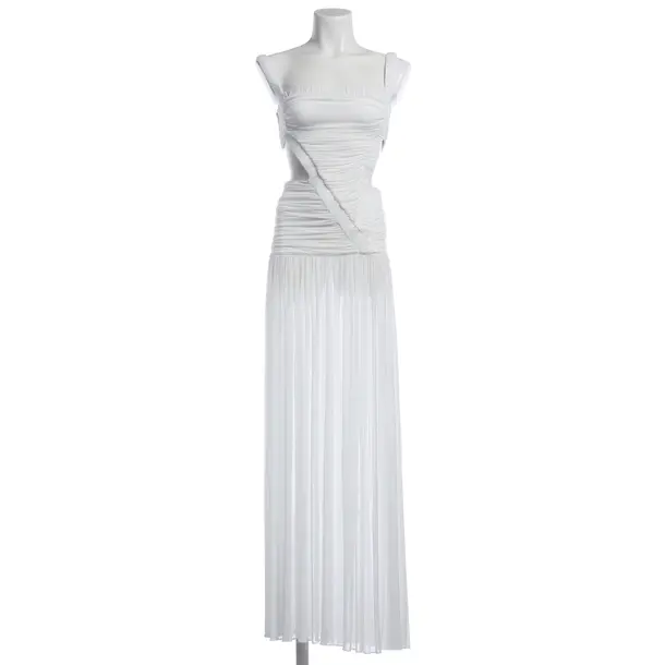 Cocktailkleid, in Weiß, Viskose, Christopher Esber