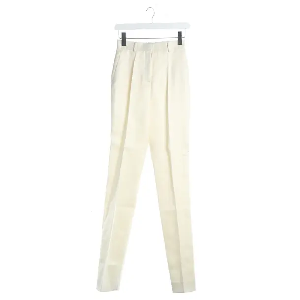 Pants, in Cream, Wool, Calvin Klein