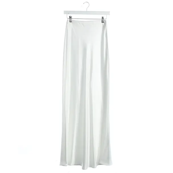 Skirt, in White, Polyester, self-portrait