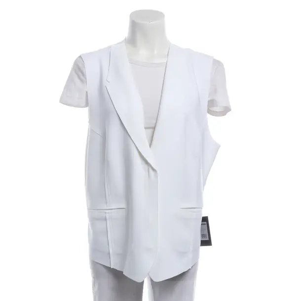 Weste, in Weiß, Polyester, Norma Kamali