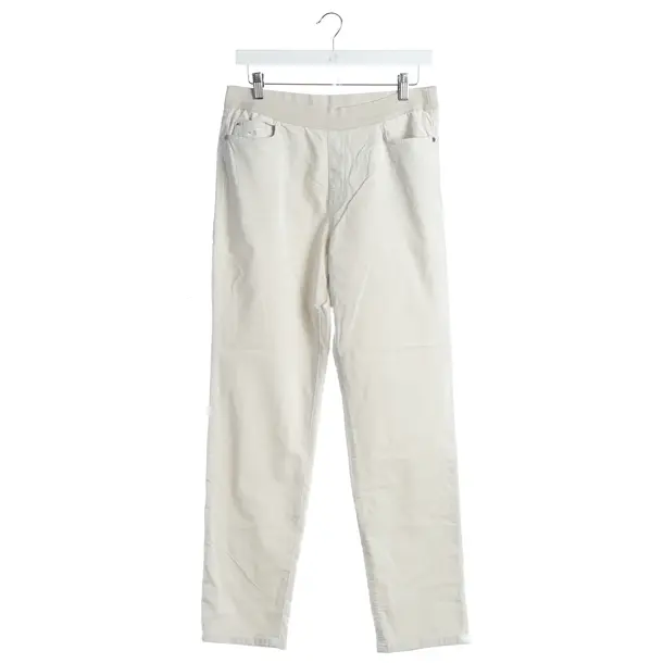 Hose, in Beige, Baumwolle, Marc Cain