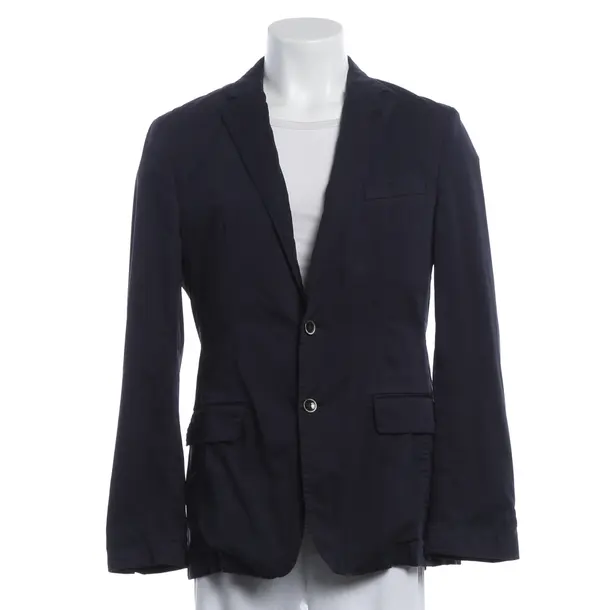 Blazer, in Navy, Cotton, Hugo Boss