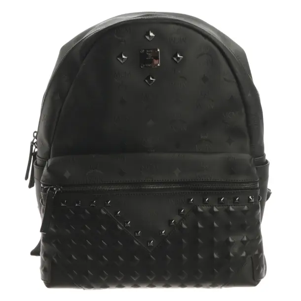 Backpack, in Black, Polyamide, MCM