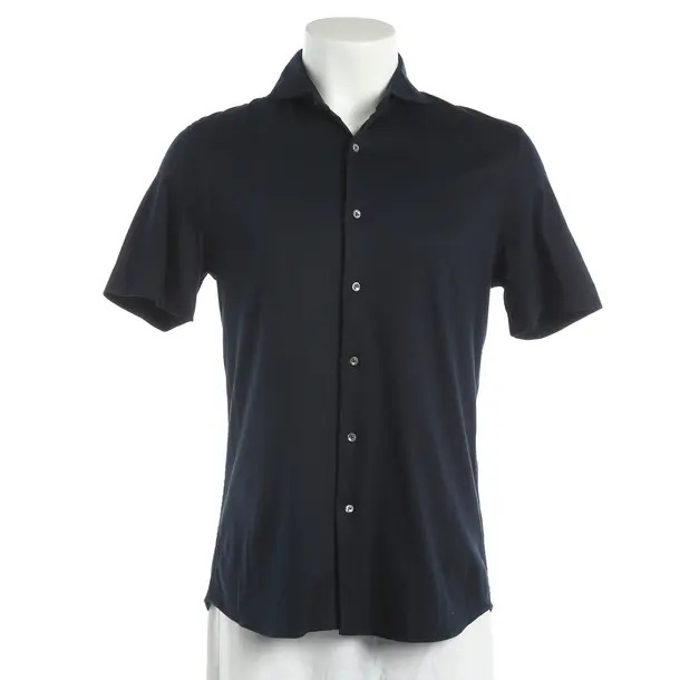 Hemd, in Navy, Baumwolle, Van Laack
