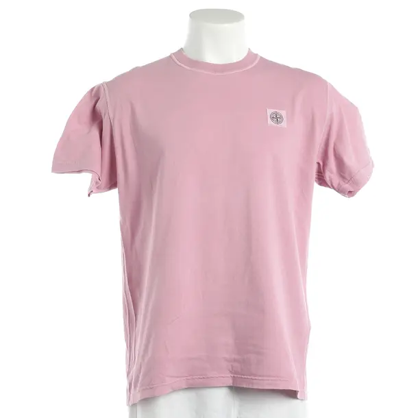T-Shirt, in Rosa, Baumwolle, Stone Island