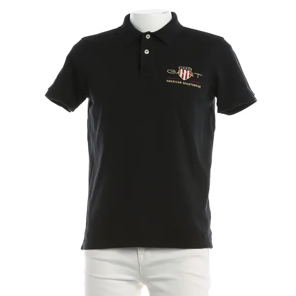 Polo Shirt, in Black, Cotton, Gant