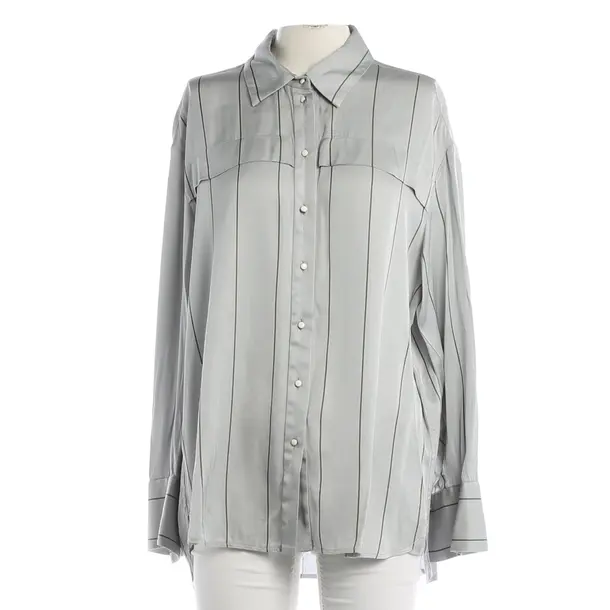 Blouse, in Gray, Acetate, Marc Cain