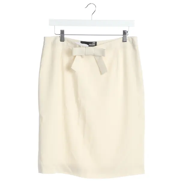 Skirt, in Beige, Cotton, Love Moschino