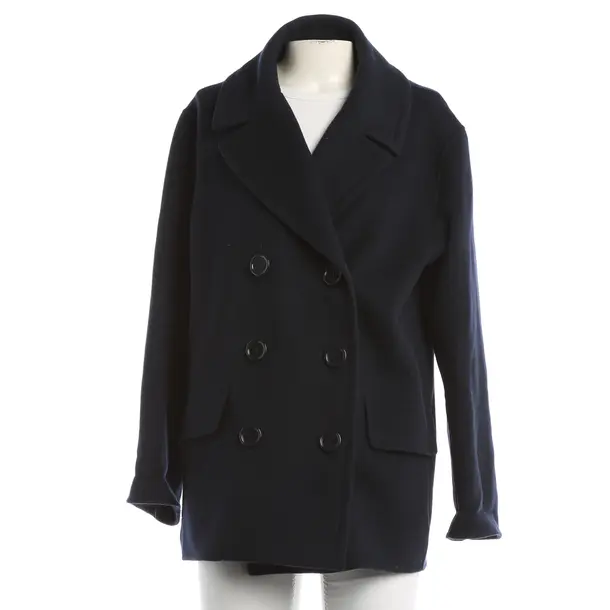 Übergangsjacke, in Navy, Wolle, Max Mara