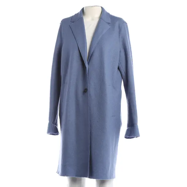 Mid-Season Coat, in Blue, Wool, Marc O'Polo