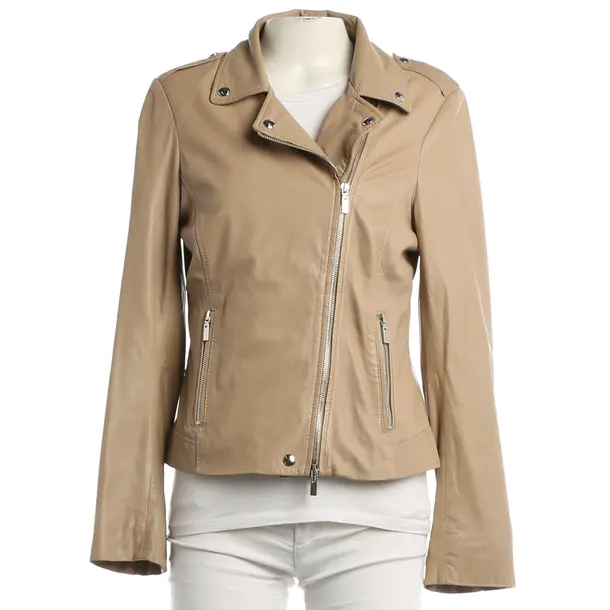 LeatherJacket, in Light Brown, Leather, Repeat