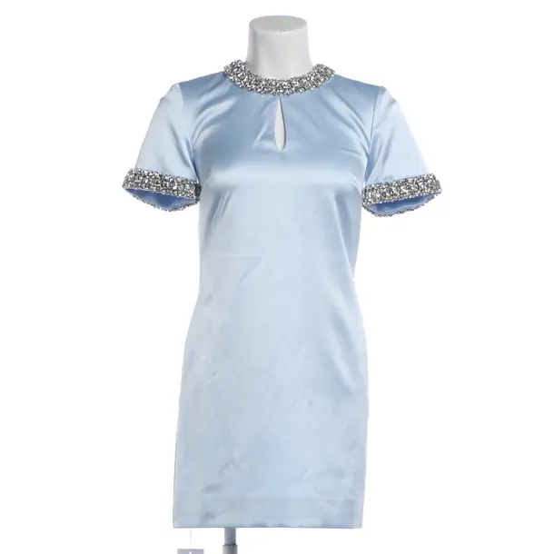 Cocktail Dress, in Light Blue, Polyester, self-portrait