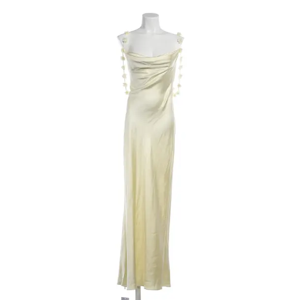 Cocktail Dress, in Yellow, Polyester, self-portrait