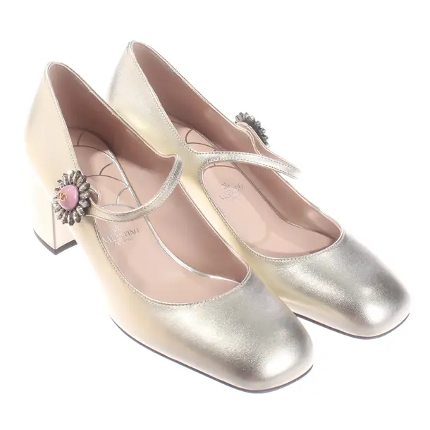 Pumps, in Gold, Valentino