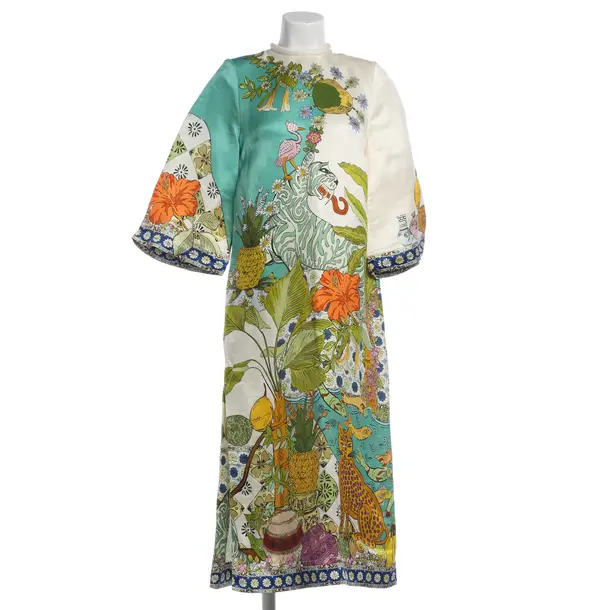 Dress, in Multicolored, Linen, Alémais