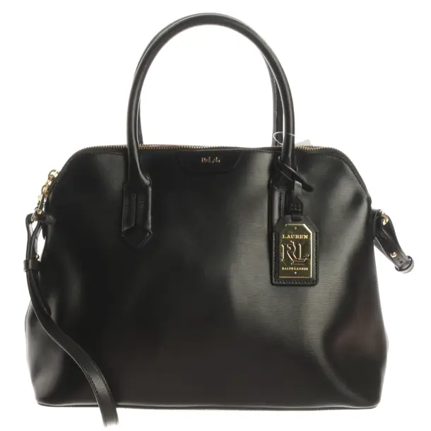 Handbag, in Black, Leather, Lauren Ralph Lauren
