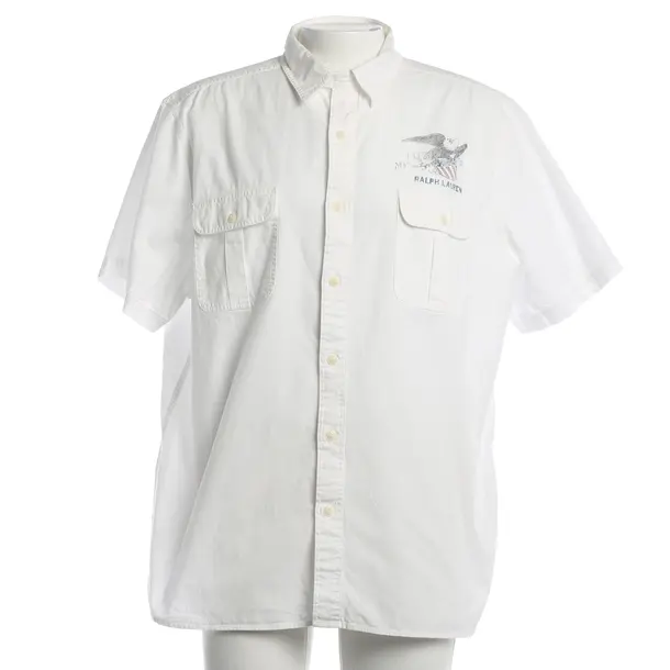 Shirt, in White, Cotton, Polo Ralph Lauren