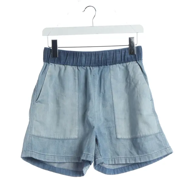 Shorts, in Blue, Baumwolle, Closed